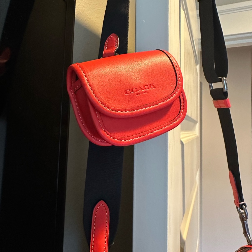 COACH Heritage Convertible Crossbody w/ Hybrid Pouch Colorblock Signature Canvas - Picture 7 of 15